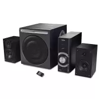 漫步者(EDIFIER)C3多媒体电脑音箱2.1有源低音炮 音响 黑色