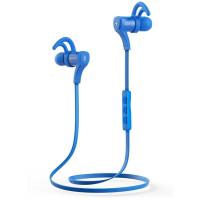 漫步者(EDIFIER)W288BT无线运动蓝牙通用耳机入耳挂耳式 手机耳麦 蓝色