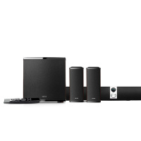 漫步者(EDIFIER) S90多媒体家庭影院4.1音箱低音炮电视hifi音箱 黑色