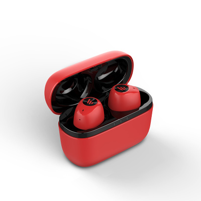 漫步者(EDIFIER)W2蓝牙耳机无线迷你微小型双耳隐形入耳式耳塞 红色