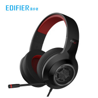 漫步者(EDIFIER)HECATE GM660手机电竞游戏耳机听声辨位双麦克风 黑色