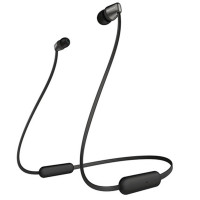 索尼 WI-C310 无线蓝牙耳机颈挂入耳式挂脖式双耳运动跑步手机电脑挂耳式耳麦适用苹果华为安卓超长续航