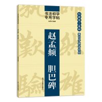 赵孟頫胆巴碑 同步视频教学 书法初学者专用字帖 赵孟頫楷书教程 毛笔碑帖练字入门中国书法培训教材书 楷书书写技法学习书籍