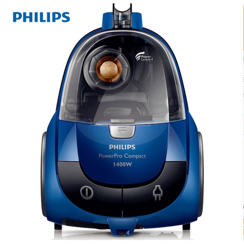 飞利浦(Philips) 无尘袋吸尘器FC8471家用静音大功率强力无尘袋卧式吸尘器FC8471 蓝色图片