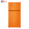 喜力BCD-112 112升橙色小双门冰箱 宿舍租房家用两门小型电冰箱