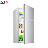 喜力 BCD-118 118L双门小冰箱 冰箱小型家用 迷你节能两门电冰箱 直冷