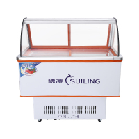 穗凌(SUILING)DLCD-1300雪糕柜卧式冰柜商用冷柜单温冷冻冰柜急冻柜展示柜