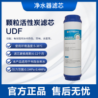 帮客材配 10寸净水器通用滤芯 UDF滤芯 颗粒活性炭滤芯1支装