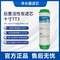 帮客材配 10寸净水器通用滤芯 后置活性炭T33滤芯一箱(25支) 后置活性炭滤芯