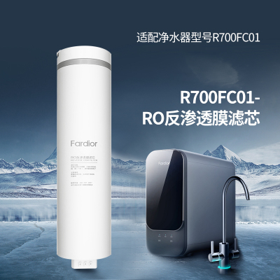 帮客材配 法迪欧R700FC01净水机 RO膜滤芯 反渗透膜滤芯 第2级