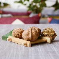 [中华特色]漾濞馆 漾濞核桃 YANGBI WALNUT 大泡薄皮纸皮干果带壳原味500g散装孕妇坚果零食 西南