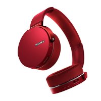 索尼（SONY）MDR-XB950B1无线蓝牙耳机 头戴式重低音立体声耳机 红色