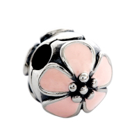 潘多拉PANDORA 粉色樱花固定扣串珠 791041EN40