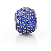 潘多拉PANDORA 蓝色银质水晶满天星串株 791051NCB