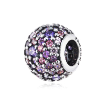 潘多拉PANDORA 925银粉紫彩色串珠 791261ACZMX