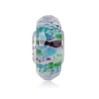 潘多拉PANDORA 925银海洋彩色切面琉璃珠串珠791610