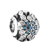 潘多拉PANDORA 冰晶雪花立方氧化锆串珠 791760NBLMX