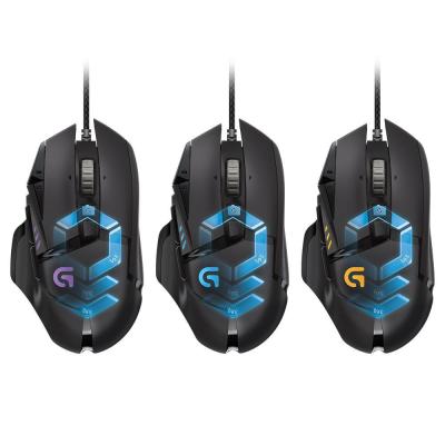 【不含税】罗技（Logitech）G502 炫光自适应游戏鼠标 RGB鼠标 黑色