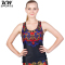 KW SPORTS 加厚印花运动瑜珈背心女2015秋冬季瑜珈服健身房跑步服