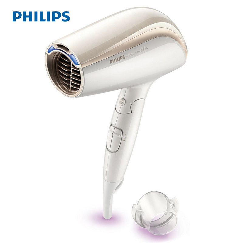 Philips/飞利浦吹风机BHC201家用大功率负离子冷热风可折叠正品