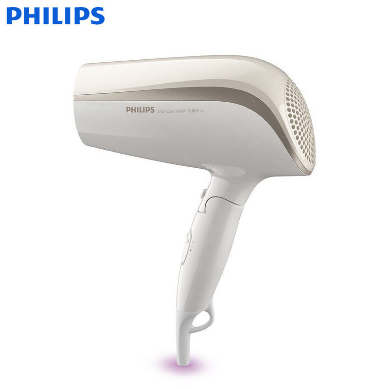 Philips/飞利浦吹风机BHC201家用大功率负离子冷热风可折叠正品