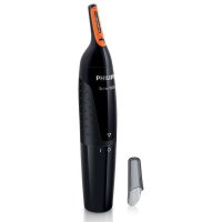 飞利浦（Philips） 鼻毛修剪器 NT1150/10 舒适管状盾保护技术 耳毛鼻毛干剃型修剪器 干电式全身水洗
