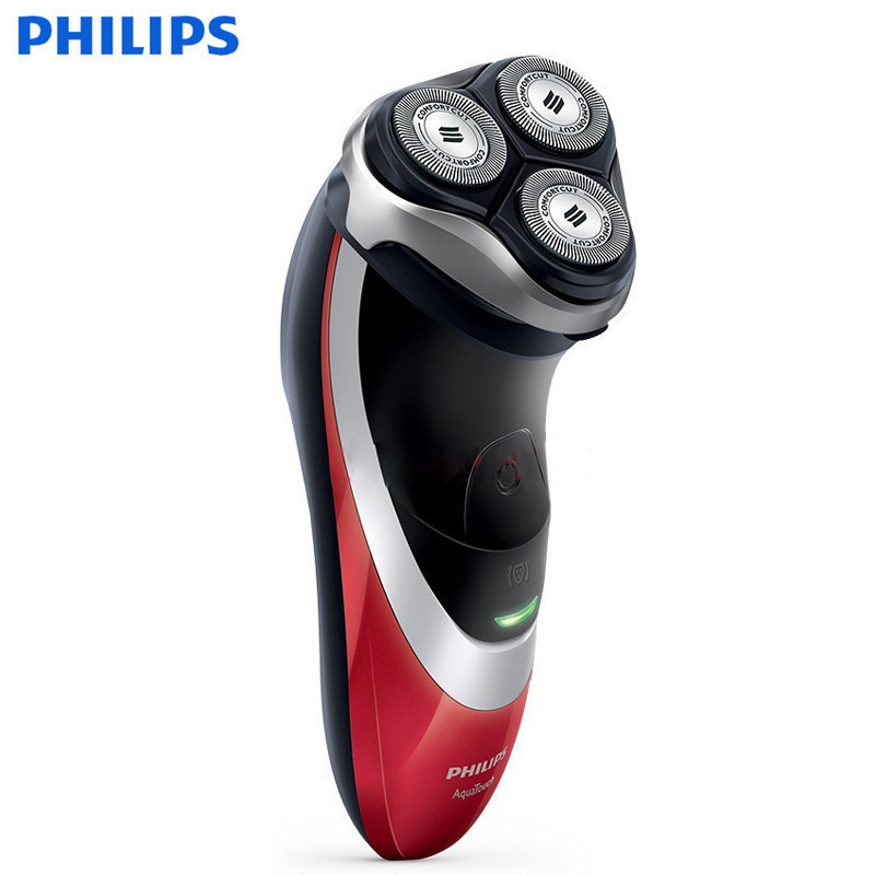 飞利浦（Philips）充电男士刮胡刀AT800 三刀头 干湿两用 全身水洗 弹出式修发器