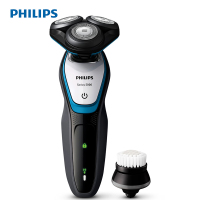 飞利浦(Philips)电动剃须刀S5090/58充电式多功能三刀头配洁面刷全身水洗刮胡须刀