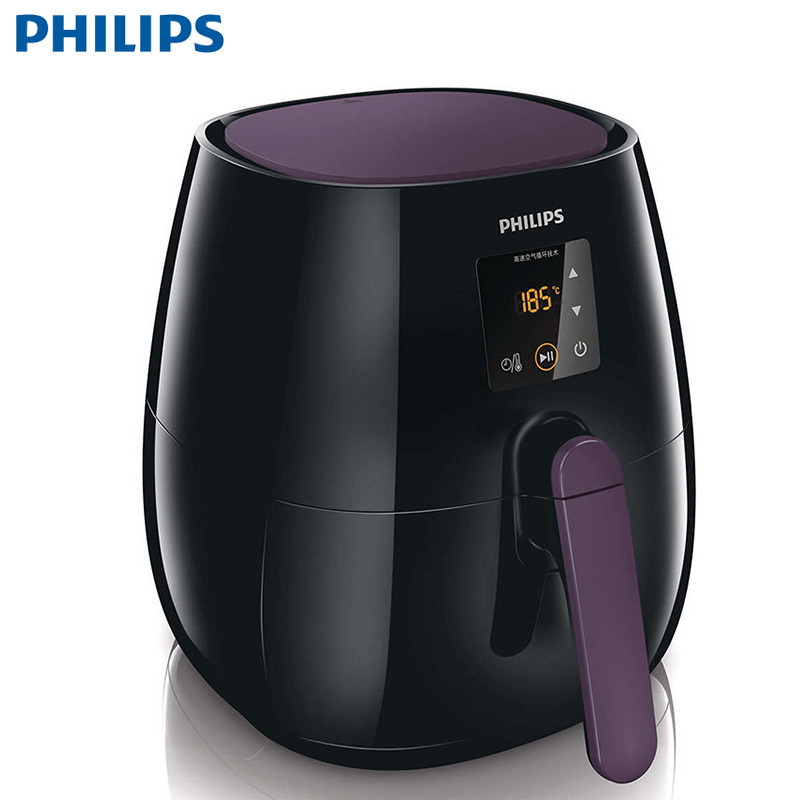 飞利浦(Philips) 低脂肪真空无油空气炸锅电炸锅HD9232/30 黑色