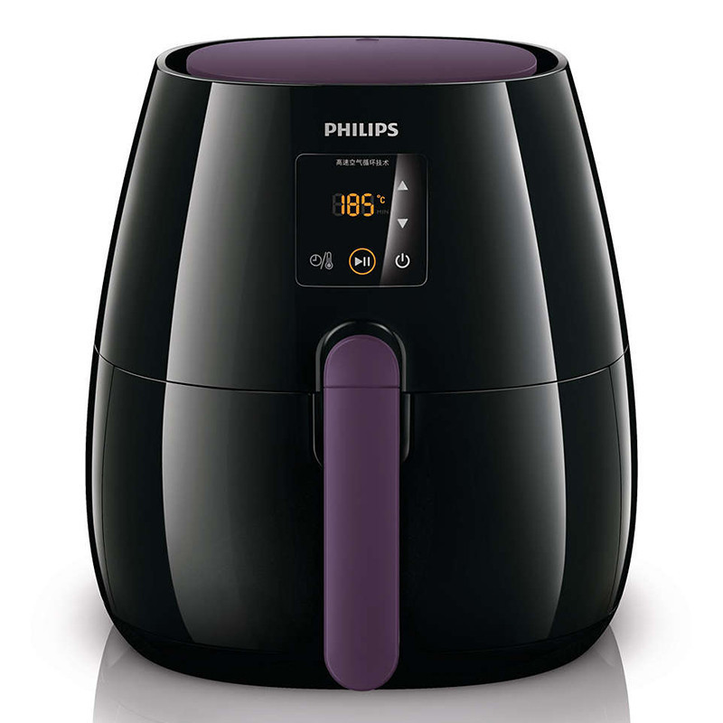 飞利浦(Philips) 低脂肪真空无油空气炸锅电炸锅HD9232/30 黑色