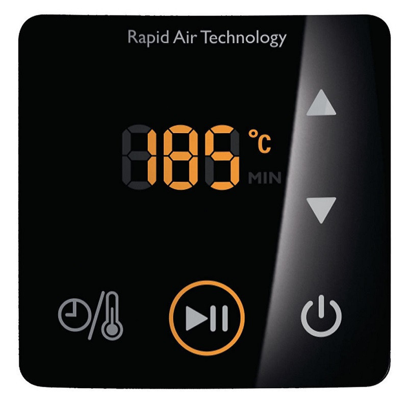 飞利浦(Philips) 低脂肪真空无油空气炸锅电炸锅HD9232/30 黑色