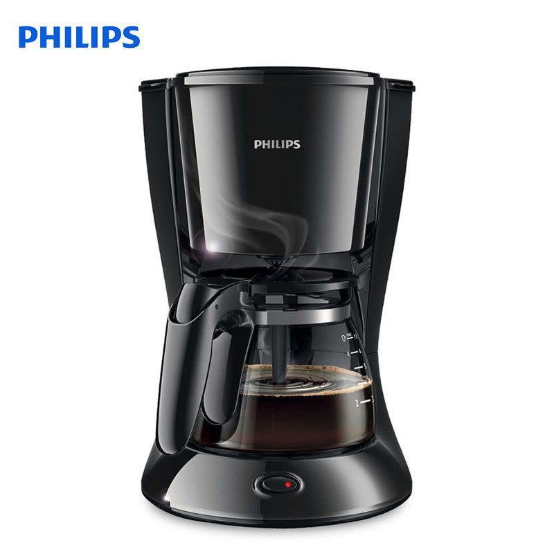 飞利浦（Philips）HD7431 咖啡机 滴漏式 煮咖啡 防滴漏功能 黑色图片