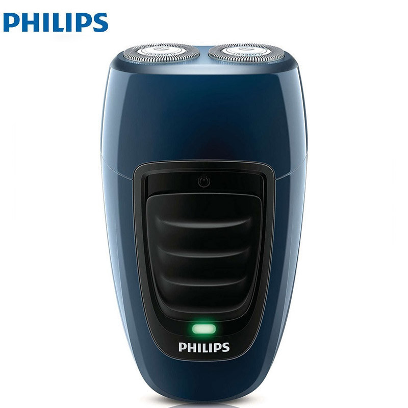 飞利浦（Philips）电动剃须刀PQ190 充电式双刀头刮胡刀 内置充电插头