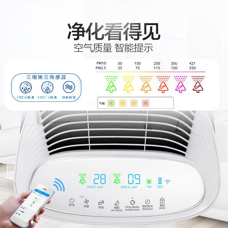 三星 KJ399F-K5580WW 空气净化器图片