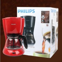 飞利浦（Philips）HD7447/40 咖啡机 滴漏式 家用美式冲煮咖啡机 经典中国红