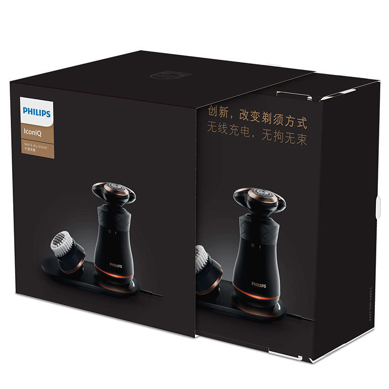 飞利浦 (Philips) S8860/62复古多功能电动剃须刀 全身水洗礼盒装无线感应充电式刮胡刀