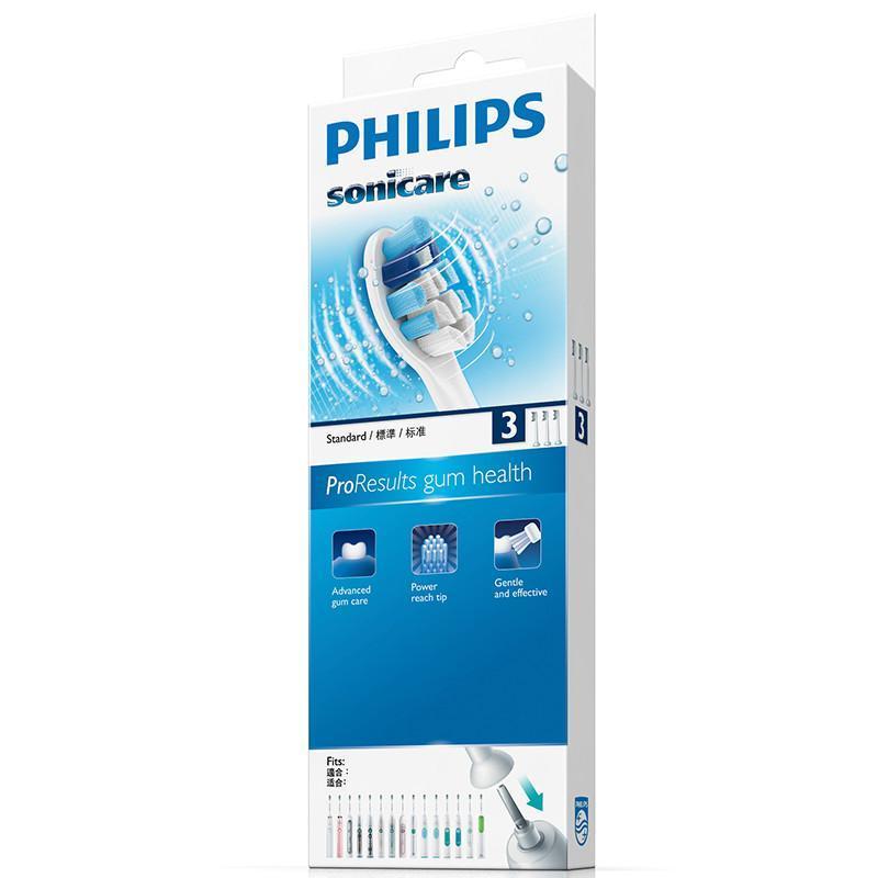 飞利浦（PHILIPS） 电动牙刷头 HX9033/05 声波电动牙刷头 适用于HX6632/3226/6721 3支装