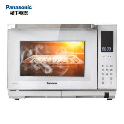 松下（Panasonic） 家用蒸汽烤箱NN-DS1100微波炉微电脑变频微波平板台式嵌入发酵烘焙微蒸烤一体机27L