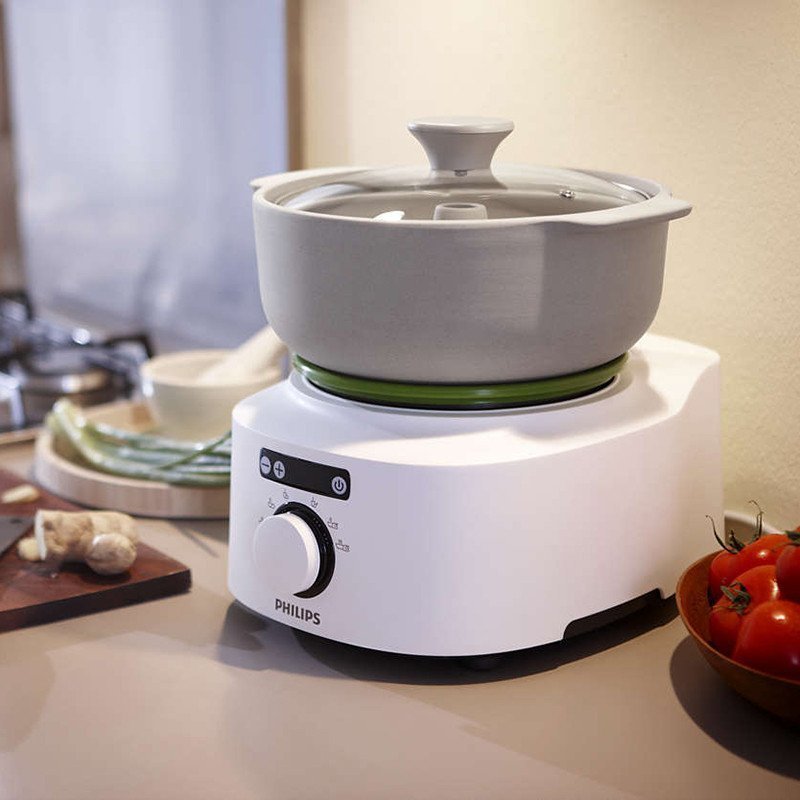 飞利浦（PHILIPS）蒸汽锅醇汤煲HR2210 多功能电炖煲汤锅 养生炖盅 BB煲 星白