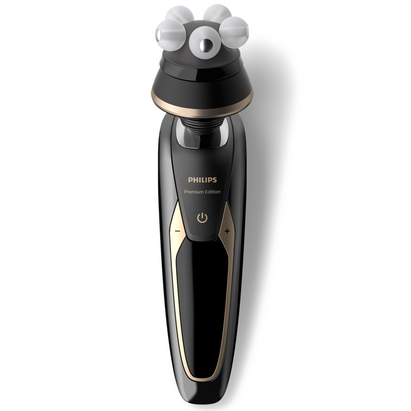 飞利浦（PHILIPS）电动剃须刀 SP9851/70 荷兰进口多功能理容 刮胡刀（带智能清洁系统 配真皮收纳盒）
