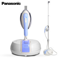 松下(Panasonic)挂烫机NI-GSA075电熨斗头部加热熨烫系列2L4档调温 挂烫机蒸汽持续100分钟（粉蓝色）