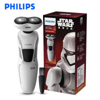 飞利浦（PHILIPS）电动剃须刀 XZ580/04 星战暴风兵版 全身水洗 双刀头刮胡刀