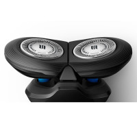飞利浦（PHILIPS）电动剃须刀 旋转双刀头防滑手柄 全身水洗胡须刀S528