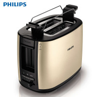 飞利浦（Philips） 烤面包机 HD2628/49 家用2片双卡槽多士炉 解冻加热烘烤早餐吐司机 HD2658同款