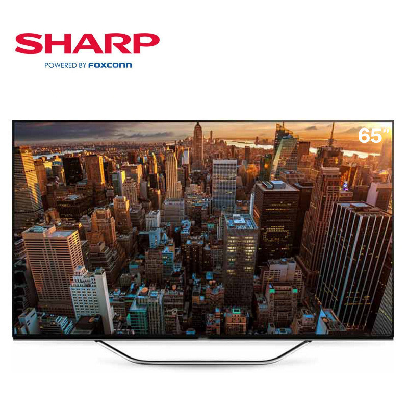 夏普彩电（SHARP)LCD-65MY8008A 65英寸液晶智能4K超高清平板电视机