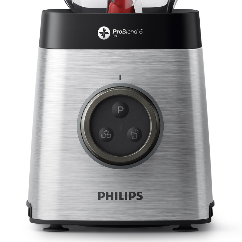 飞利浦（PHILIPS） HR3653/00 破壁机 家用高速电动榨汁搅拌做辅食破冰多功能料理机