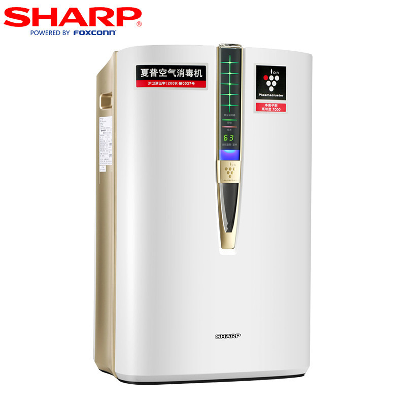 夏普(Sharp)空气净化器KC-W380S-W1升级款空气消毒机 除霾除加湿净离子(KC-W380SW-W升级款)