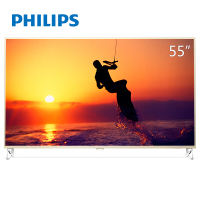 飞利浦（PHILIPS）55PUF8202/T3 55英寸 金属前框量子点超薄HDR人工智能4K超高清WIFI智能电视机