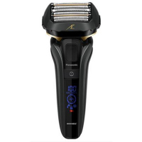 松下（Panasonic）电动充电刮胡刀ES-LV9C往复式5D柔性浮动五刀头朗达日本原装进口剃须刀 银色