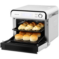 松下（Panasonic） NU-JA101W家用蒸烤箱15L多功能 空气炸烘焙发酵餐具消毒电烤箱